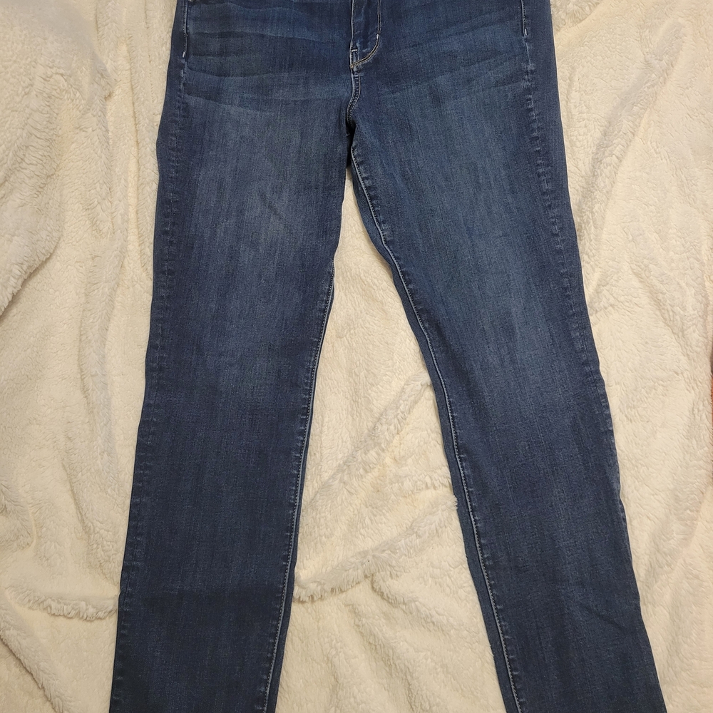 American Eagle High Rise Jeggings 14 Regular Blue Women's Jeans